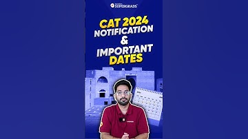🚨 CAT 2024 Alert: Must-Know Dates & Updates| Expected CAT Paper Setter 🚀 #shorts #cat2024#CATUpdates