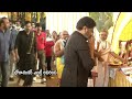 Megastar Chiranjeevi grand entry at Bhola Shankar movie launch event