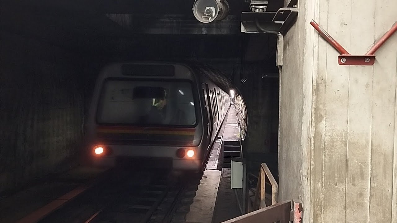 Metro De Caracas Linea 3 Alstom S3 Entrando a la Estación UCV Dirección Plaza Venezuela