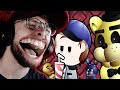 REACTING TO FIVE NIGHTS AT FREDDY'S BUT REALLY REALLY FAST!!