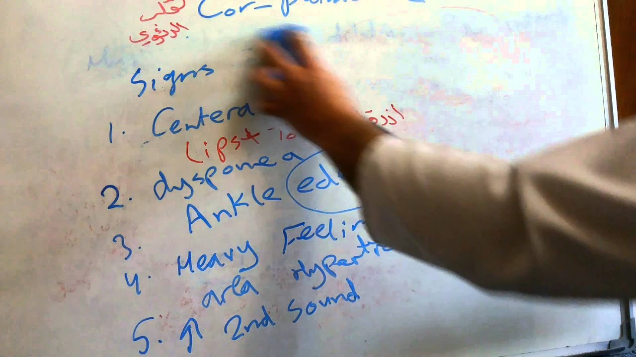 Сor Pulmonale القلب الرئوي