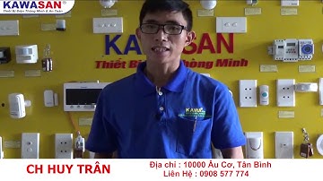 KAWASAN_CỬA HÀNG HUY TRÂN_GIỚI THIỆU BÓNG ĐÈN CẢM BIẾN,ỨNG VI SÓNG RS81