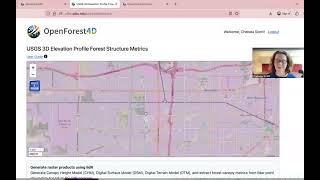 How to generate canopy, surface & terrain models from lidar using the OpenForest4D Gateway