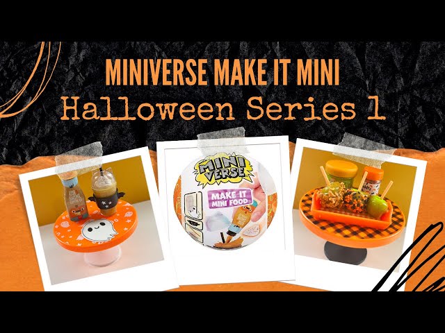 Doctor Squish - The Halloween Make It Minis already came in!!! 🎃👻  #halloween #miniverse #makeitmini