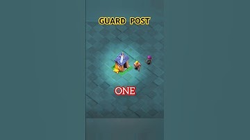 || Guard Post Lvl 1 To Lvl Max Evolution 🧬 || CLASH OF CLANS || #coc #supercell #clashofclans