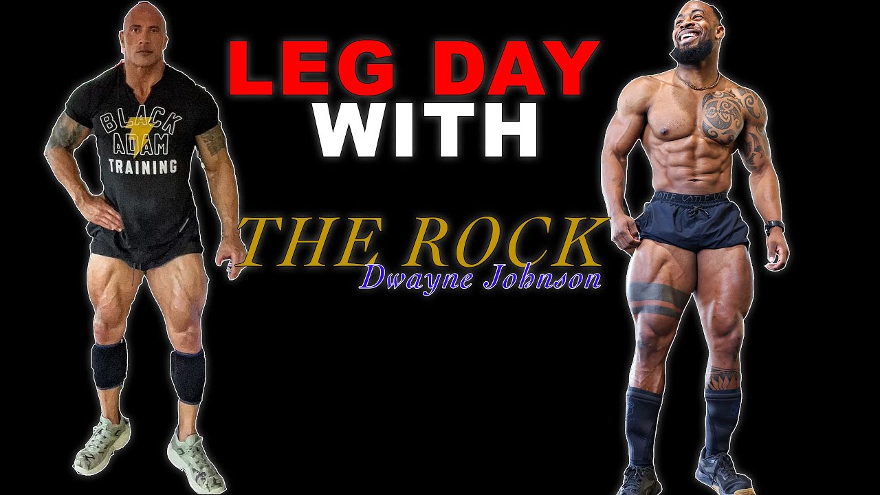 The Rock Leg Workout Black Adam - Youtube