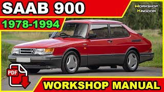 SAAB 900 (1978-1994) Workshop Service Repair Wiring Manual - ENGLISH - Download PDF