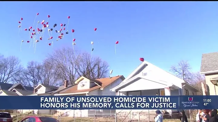 Family of unsolved homicide victim honors his memory, calls for justice