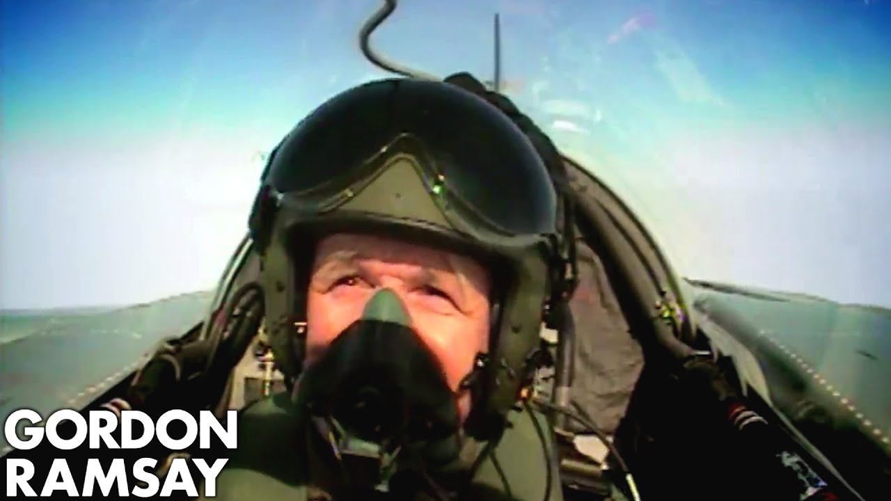 Cooking for RAF Pilots | Gordon Ramsay