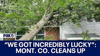 “We Got Incredibly Lucky”: Montgomery County cleans up after tornadoes cause damage