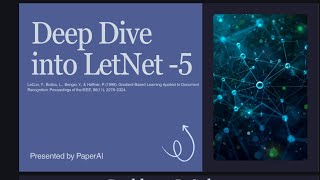 Deep insights on LeNet 5