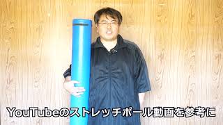 脱100kg!!デブがMarina Takewakiさんの動画を参考にストレッチポールでストレッチ