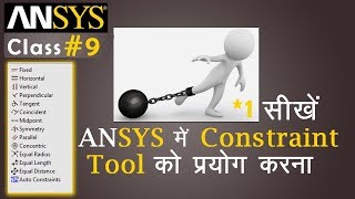9 ansys design modeler constraints toolbar part1