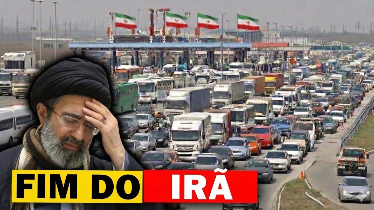 Ponte terrestre do Irã sumiu: Centenas de caminhões russos presos, Azerbaijão FECHA fronteiras