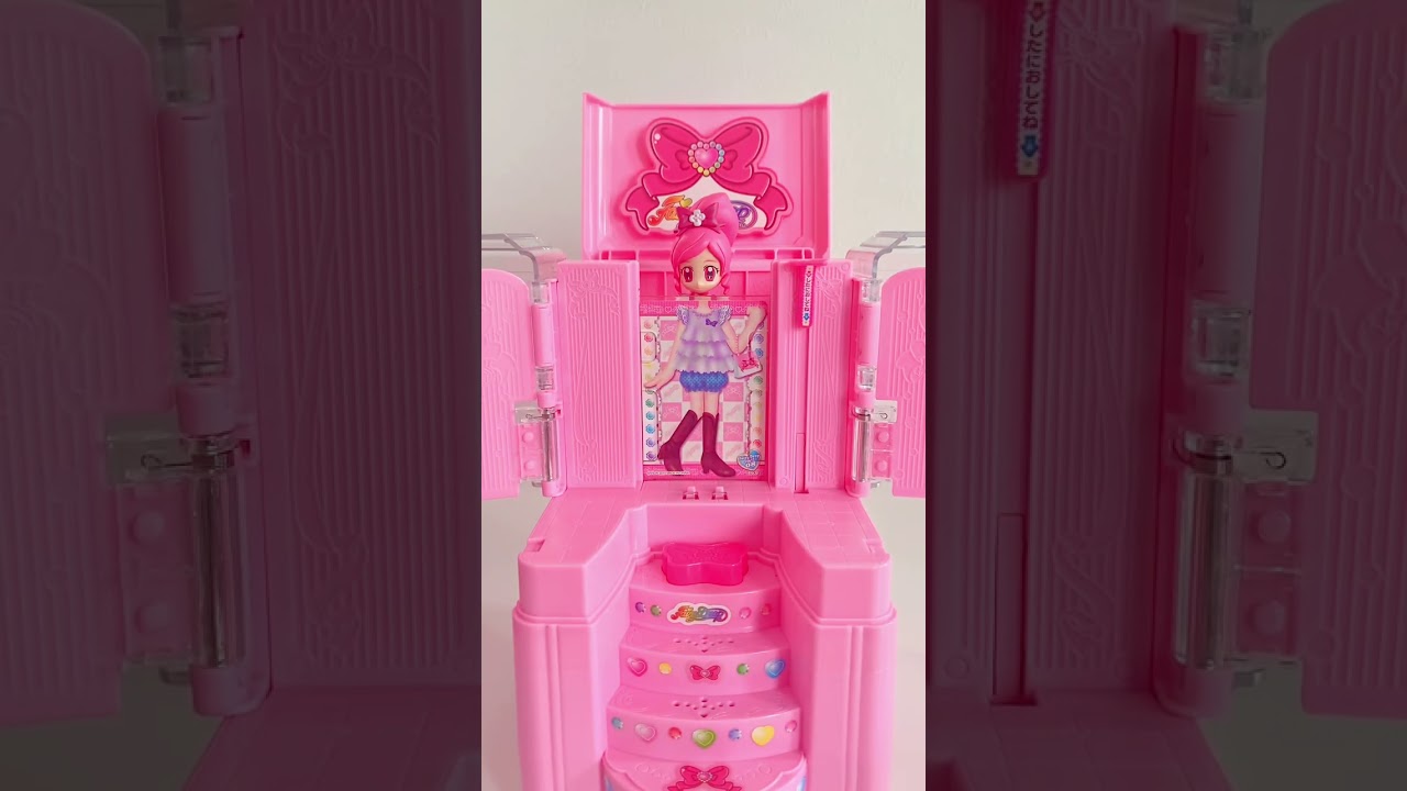 HeartCatch PreCure￼ Dress-up card fairy drops are a little