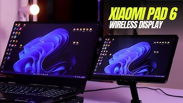Use Xiaomi Pad 6 as Wireless Monitor 🔥 Hyper OS Update New Feature 😲😲 Wi-Fi Display Extension