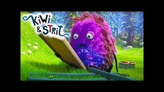 Strit não pode ficar parado! | Kiwi & Strit | Cartoons para crianças | WildBrain em Português