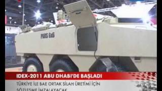 IDEX 2011 ABU DHABI'DE TÜRKİYE 41 STANDLA YER ALDI