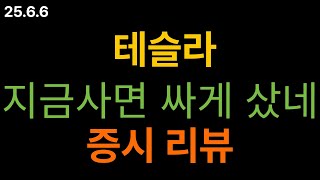 테슬라 지금사면 싸게샀네 증시리뷰