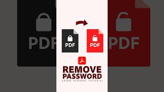Remove Password Protection from an ITR PDF in Adobe Acrobat