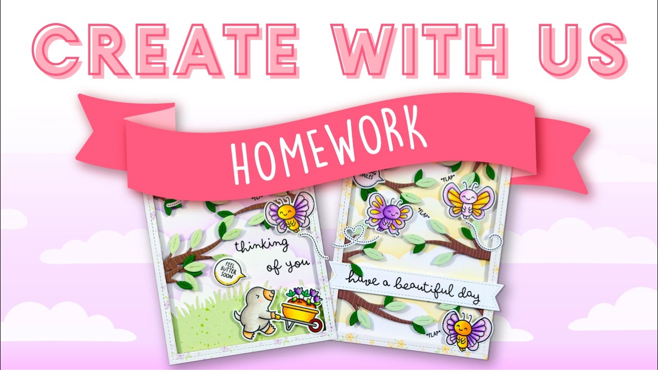Create With Us Homework Video with Jenn - I Like Big Butterflies Class