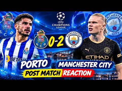 Thumbnail for CITY MAKE IT 4 IN A ROW - PORTO 0-2 MAN CITY - BLUES DOWN UNDER #haaland #bouaddi #mcfc #porto #ucl