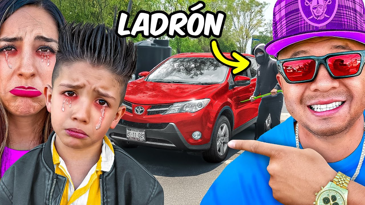 NOS ROBARON NUESTRO CARRO 😭😱