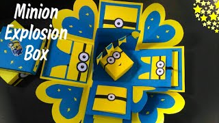 Minion Explosion Box || Love Box || DIY Gift Idea || Gift for Any Occasion