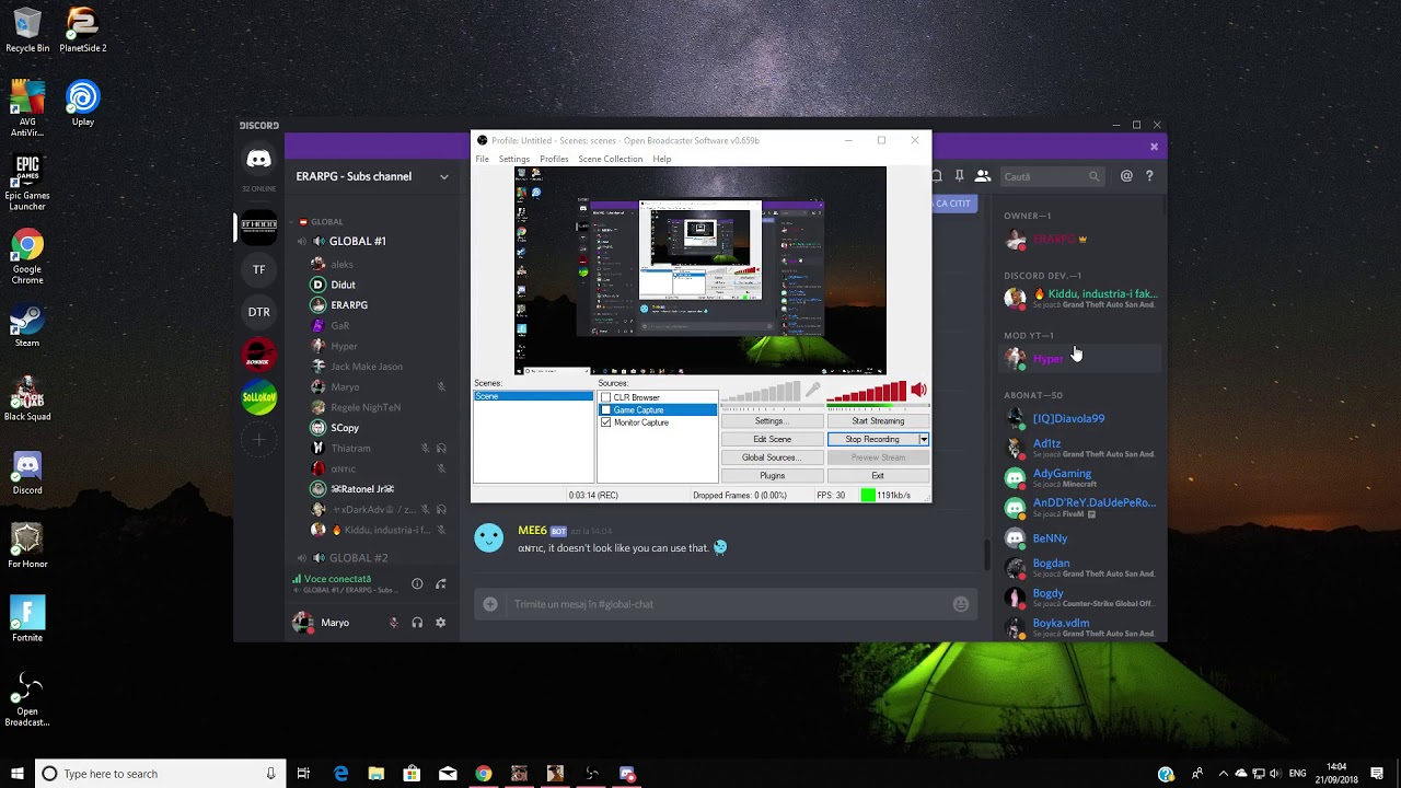 LA O CATERINCA MICA PE SV DE DISCORD AL LUI ERARPG video editing software free