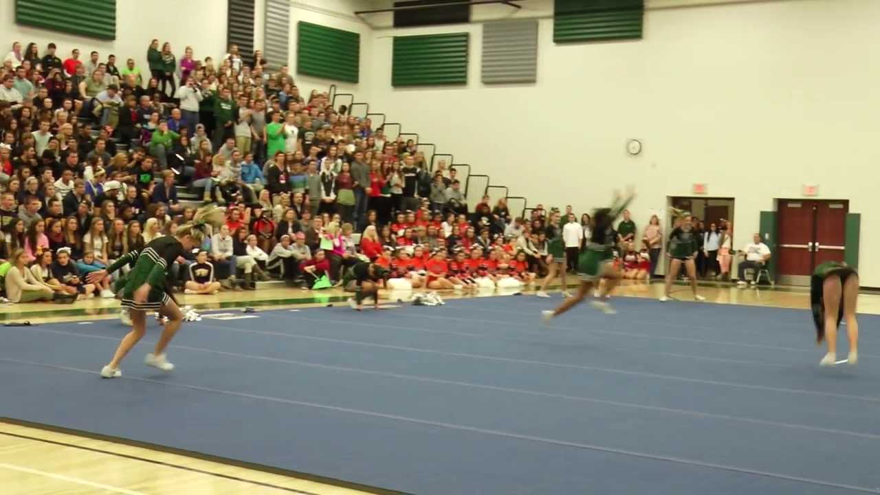 Westlake High School SWC Cheerleading Competition - YouTube
