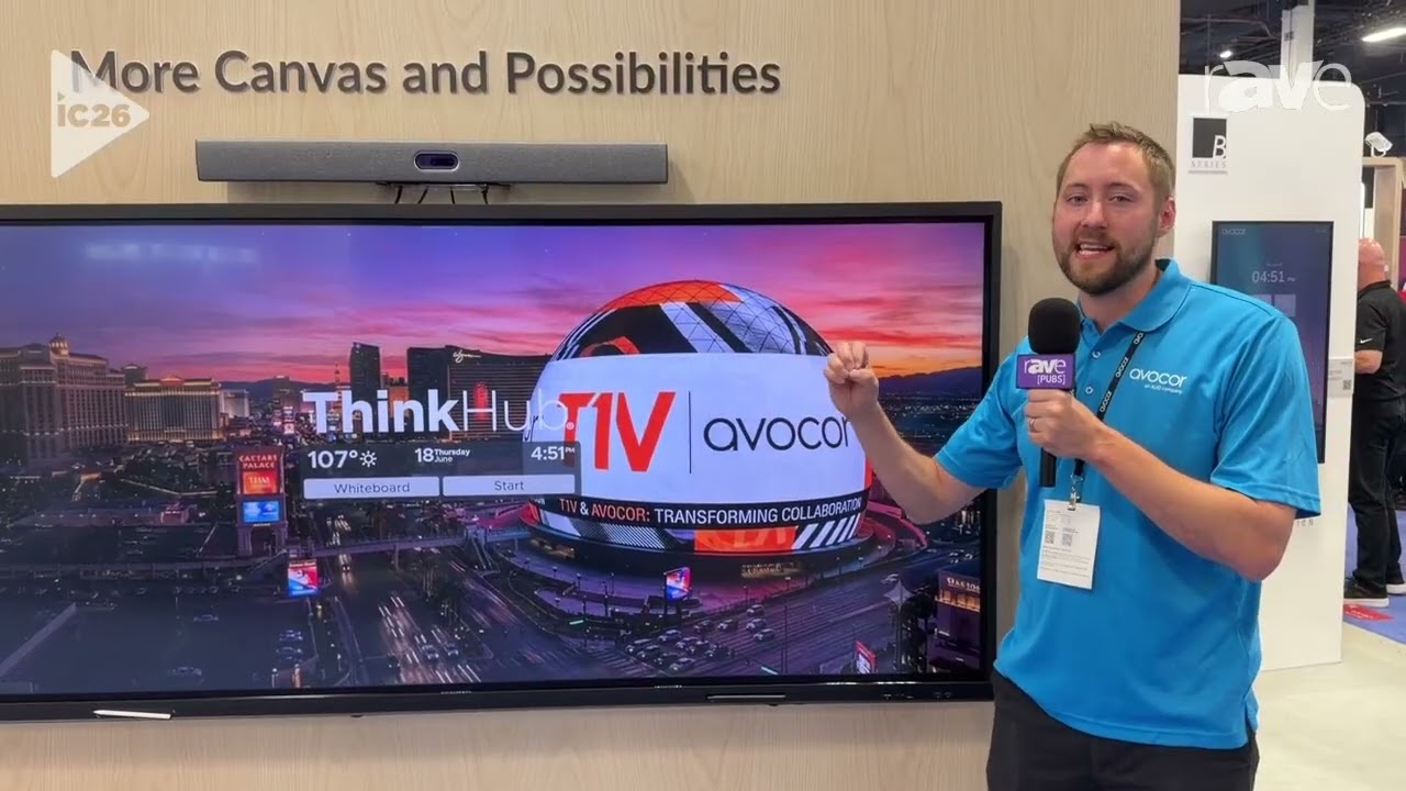 InfoComm 2026: Avocor Features E92 Series LED Interactive Touch Display