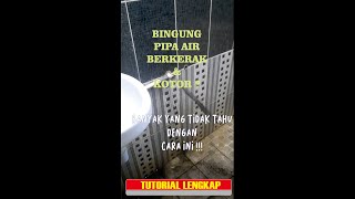 Cara memperbaiki pipa tersumbat yang cepat dan tuntas. Belum ada yang nyoba pakai cara ini