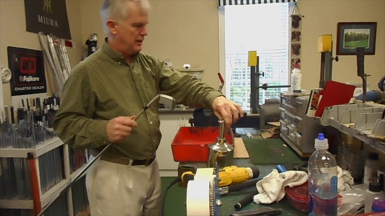 How to Regrip Golf Clubs with Chip Usher - Driving Range Heroes - YouTube