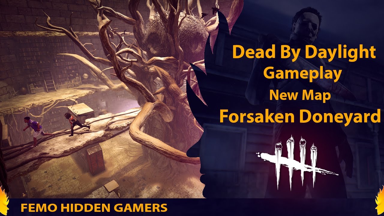 Dead By Daylight Gameplay On The New Map - Forsaken Boneyard. - YouTube