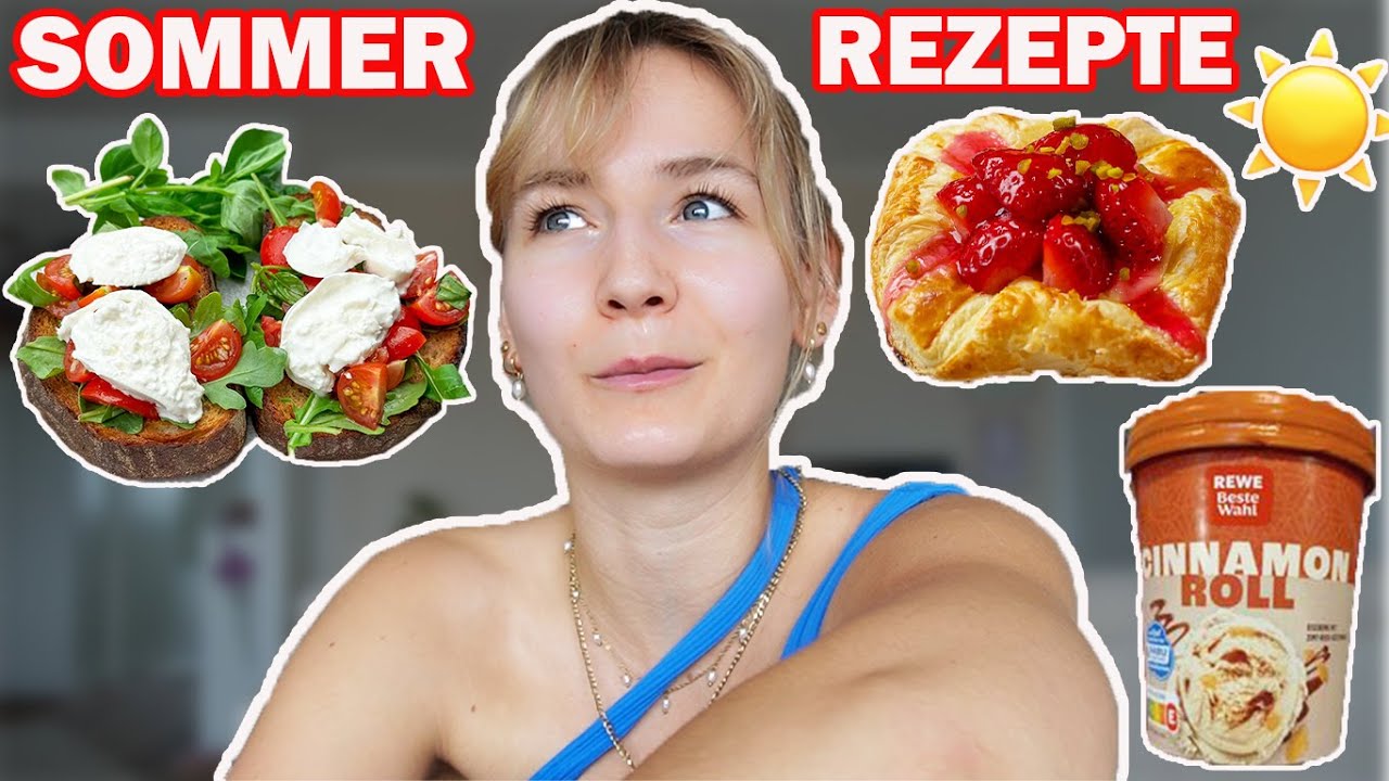 1 Tag nur Sommer- Gerichte essen🌞🍦⛱️