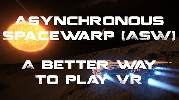 Elite: Dangerous 2.2 (Beta6) -Asynchronous Spacewarp (ASW) Comparison in VR