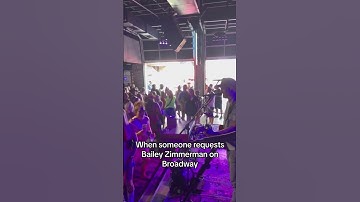Thumbnail of Bailey Zimmerman Request at Miranda Lambert’s Casa Rosa in Nashville #nashville #broadwaynashville