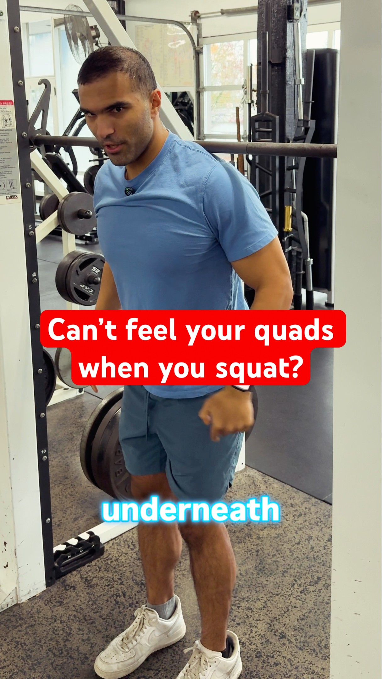 Can’t Feel Your Quads When You Squat? Try This Setup