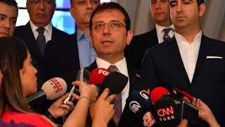İbb Başkanı Ekrem İmamoğludan Açıklamalar