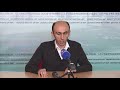 Live from Artsakh | The Briefing of Artsakh Ombudsman Artak Beglaryan