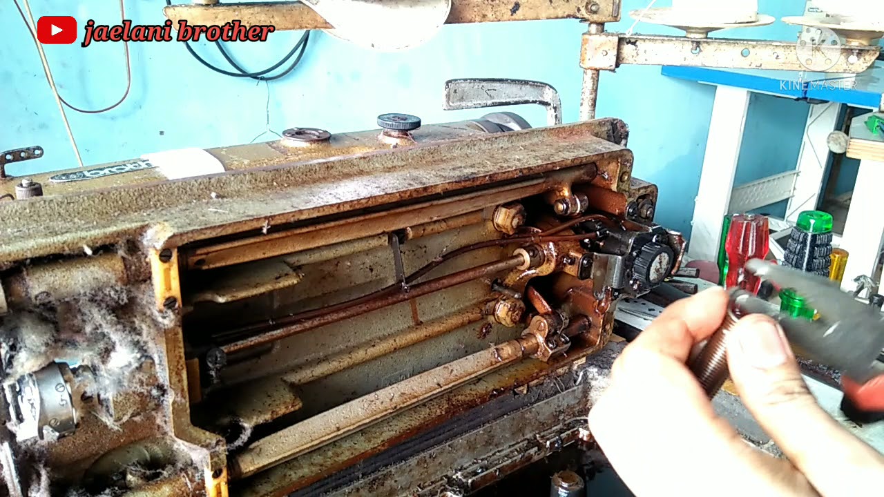 cara setting encekan bergetar || mesin jahit brother 755