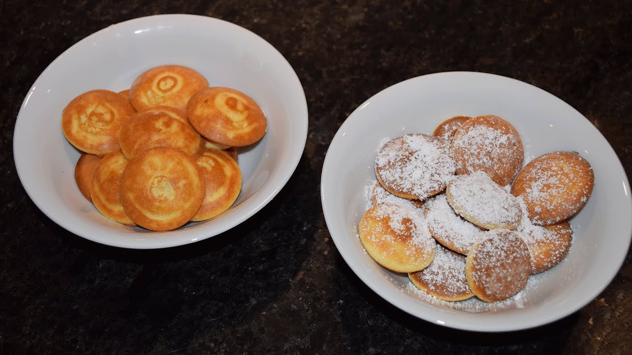 Mini Pfannkuchen Mit Orangen Creme Und Marinierten Blaubeeren — Rezepte ...