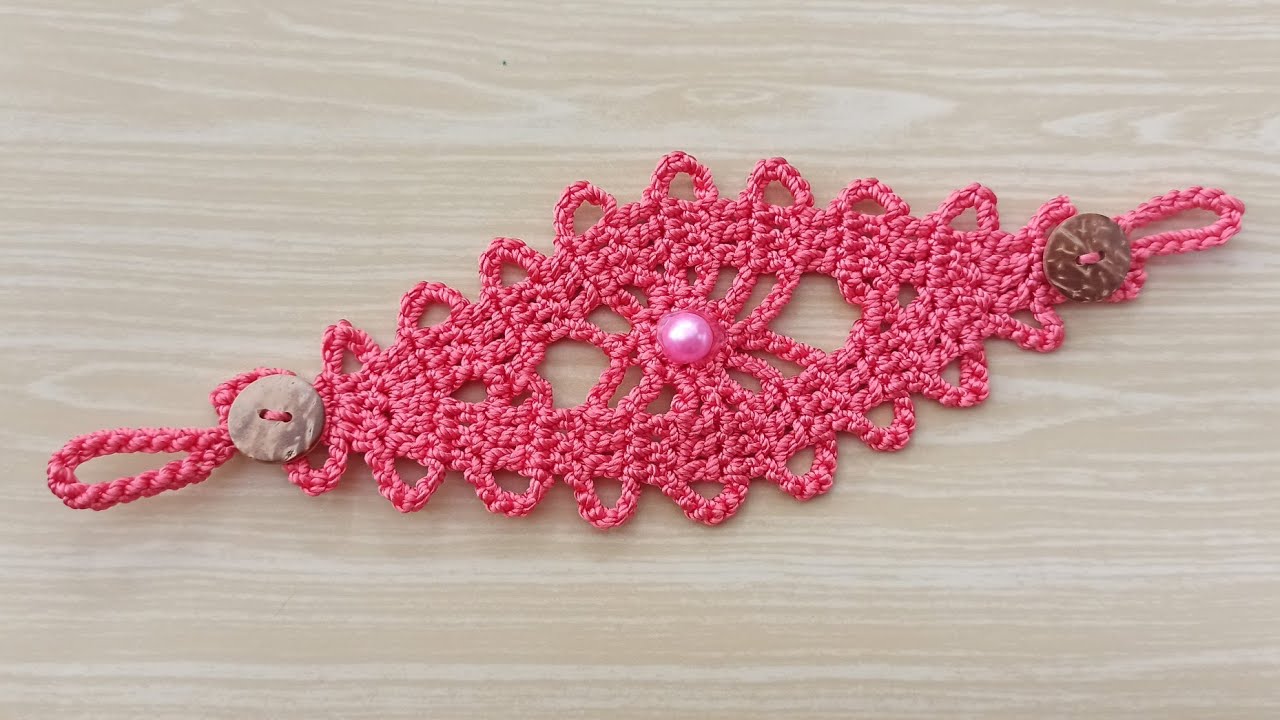 TUTORIAL BARU KONEKTOR MASKER RAJUT CANTIK | Beautifull Crochet Connector Mask