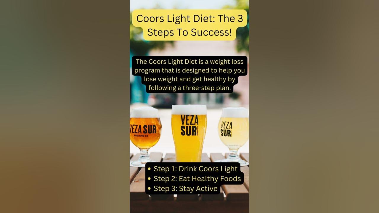 Coors Light Calories Alcohol Content Coors Light Beer YouTube
