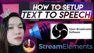HOW TO SET UP TTS ALERTBOX IN OBS STUDIO (STREAMELEMENTS) Tagalog | Lovely Jan