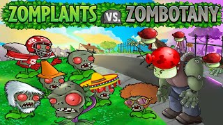 Plants Vs Zombies Zomplants Vs Zombotany Mod Gameplay