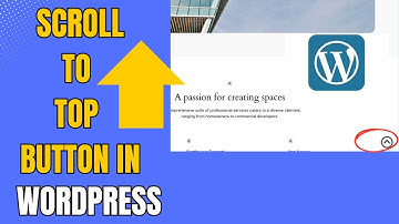 How to Add a Scroll to Top Button in Wordpress Website | Scroll Up Button
