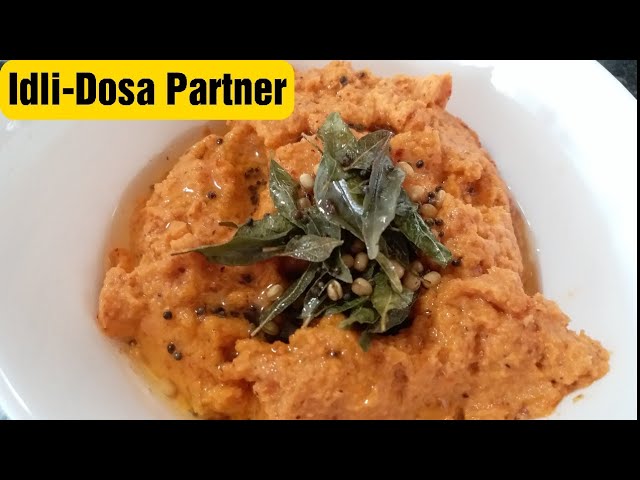 Onion Tomato Coconut Chutney / Chutney Recipe in Tamil / Chutney for Idli Dosa / இட்லி தோசை சட்னி | Food Tamil - Samayal & Vlogs