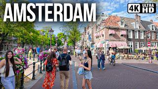 AMSTERDAM, Netherlands 🇳🇱 The City of 1,000 Bridges & Canals | 4K Walking Tour
