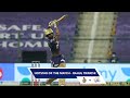 Hot star of the match  rahul tripathi  kkrvcsk